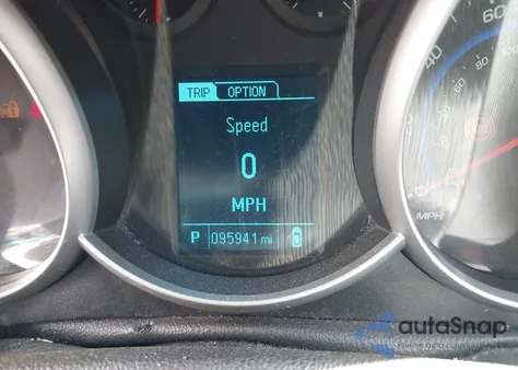 2016 Chevrolet Cruze Limited 1Lt Auto из США, поврежденный, VIN 1G1PE5SB8G7125494